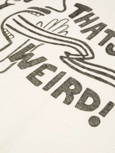KOFFE T-SHIRT That's Weird Chalk White