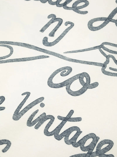 ROY T-SHIRT NJCO Pin Chalk White – Clean Look with a Vintage Edge