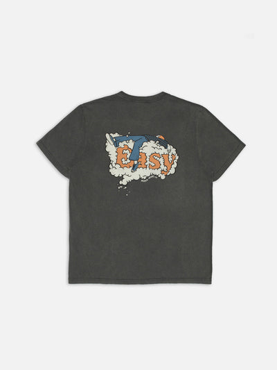 ROY T-SHIRT Easy Cloud Anthracite