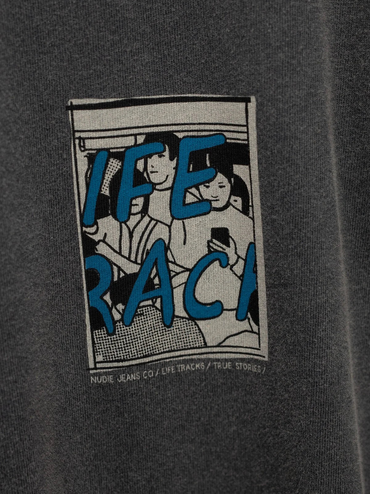 KOFFE T-SHIRT LIFETRACKS III Anthracite