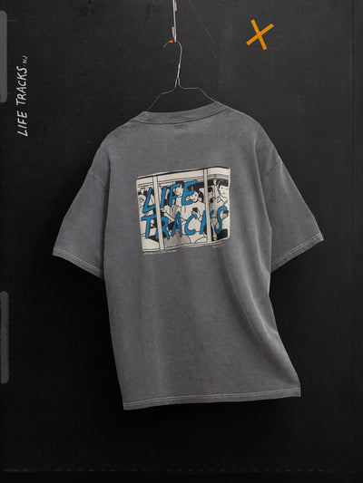 KOFFE T-SHIRT LIFETRACKS III Anthracite