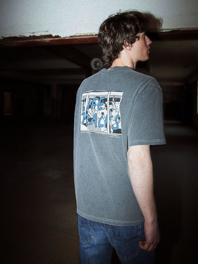 KOFFE T-SHIRT LIFETRACKS III Anthracite