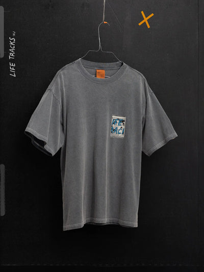 KOFFE T-SHIRT LIFETRACKS III Anthracite