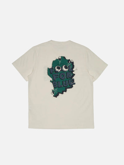 ROY T-SHIRT WALL CRACK CHALK WHITE
