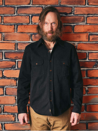 ALAMO SHIRT – Cotton Twill, Greek Pitch