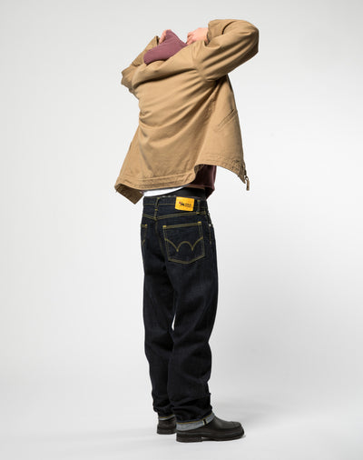 SPIEWAK x EDWIN Loose Jeans – Kaihara Dark Pure Indigo Rainbow Selvage