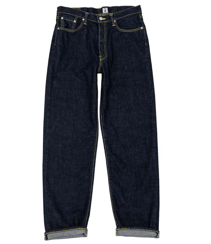SPIEWAK x EDWIN Loose Jeans – Kaihara Dark Pure Indigo Rainbow Selvage