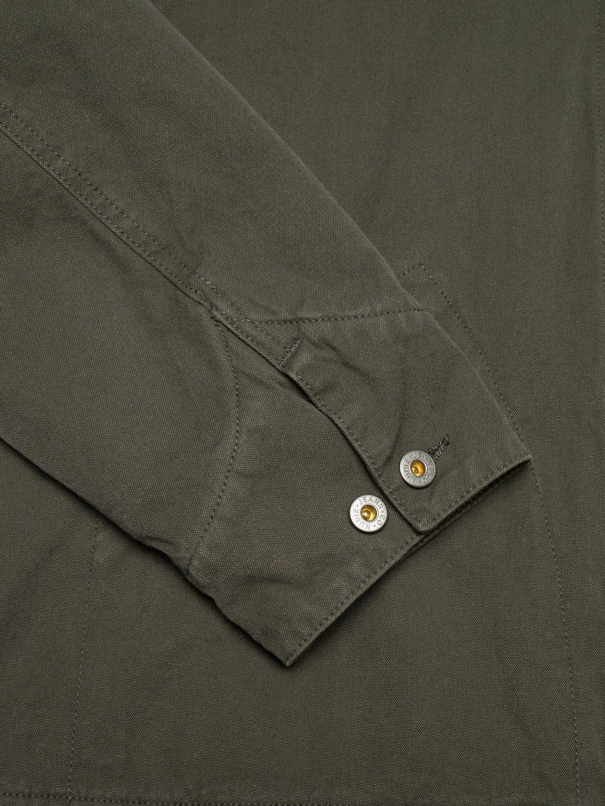BLAKE ZIP JACKET-Duck Canvas Green