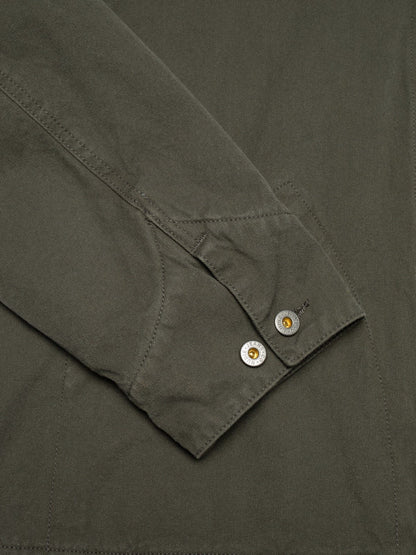 BLAKE ZIP JACKET-Duck Canvas Green
