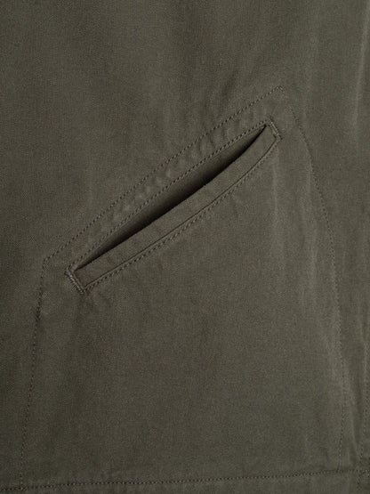 BLAKE ZIP JACKET-Duck Canvas Green