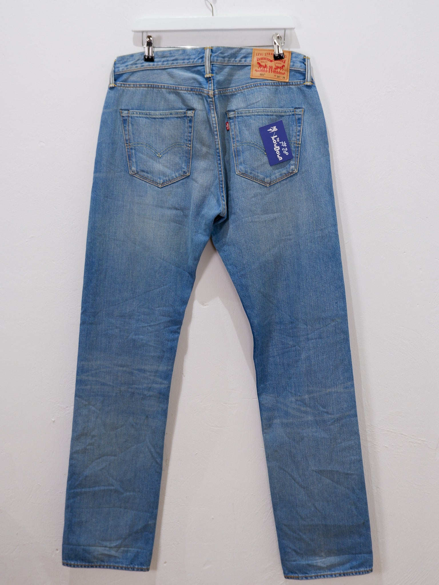 LEVIS 501 VINTAGE #28 Size 34/36