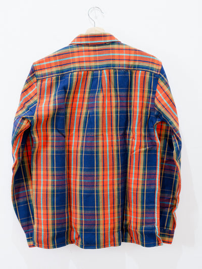 WEBSTER Shirt Navy/Orange/Turquise