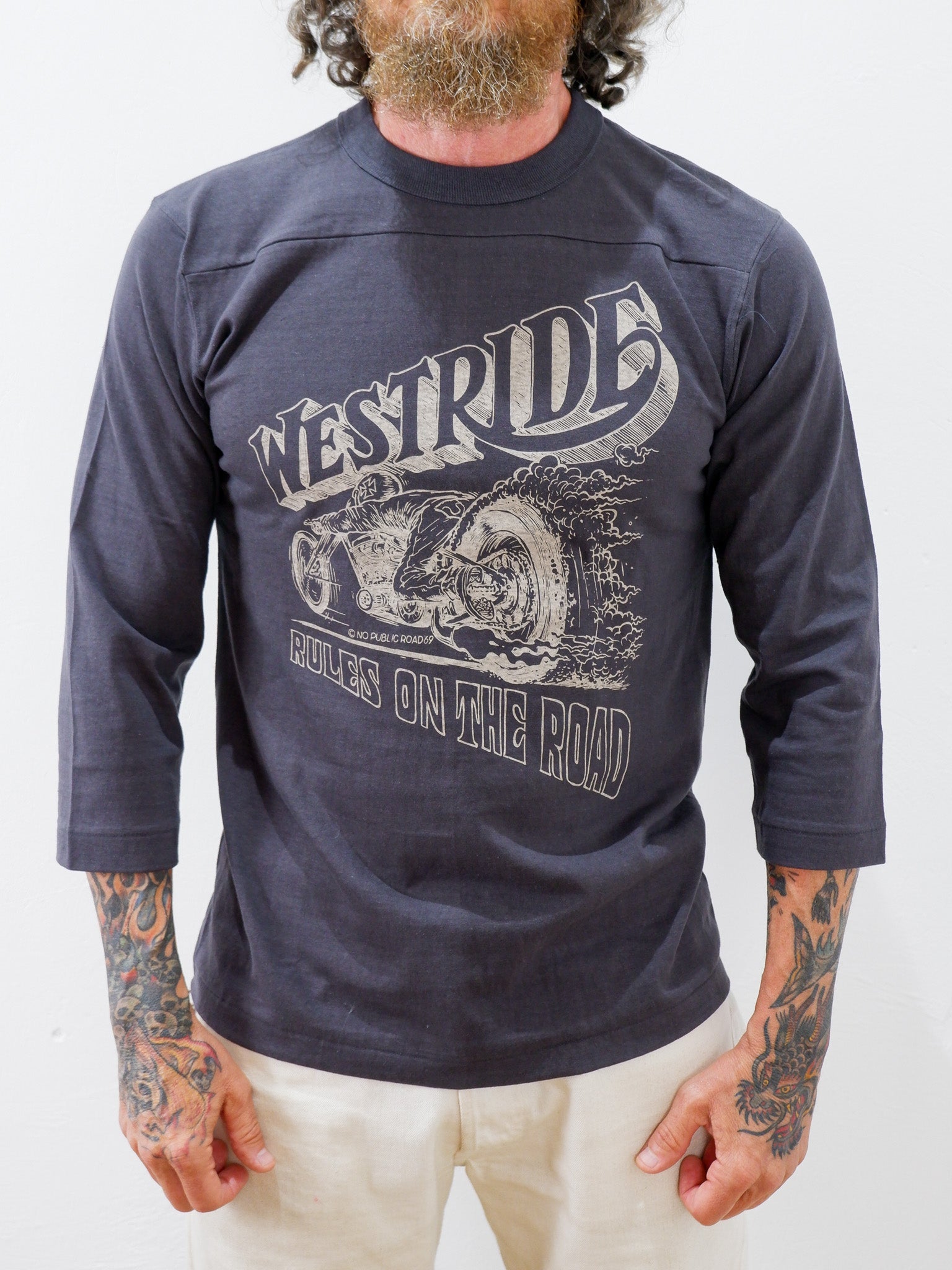 VINTAGE FOOTBALL TEE-2: NO PUBLIC
