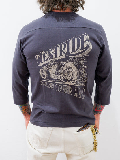 VINTAGE FOOTBALL TEE-2: NO PUBLIC