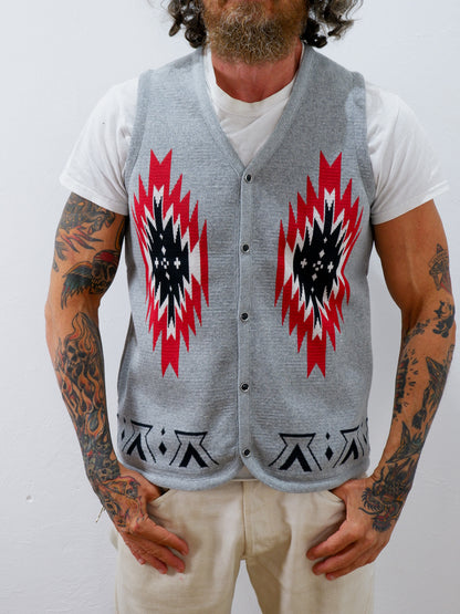 NGT NATIVE VEST GRY