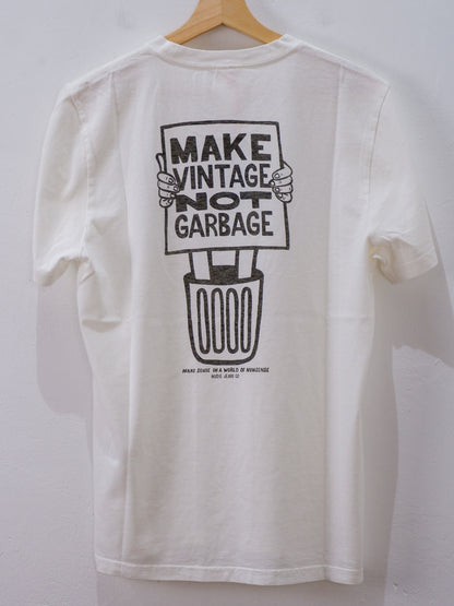 Roy Garbage T-Shirt Chalk White