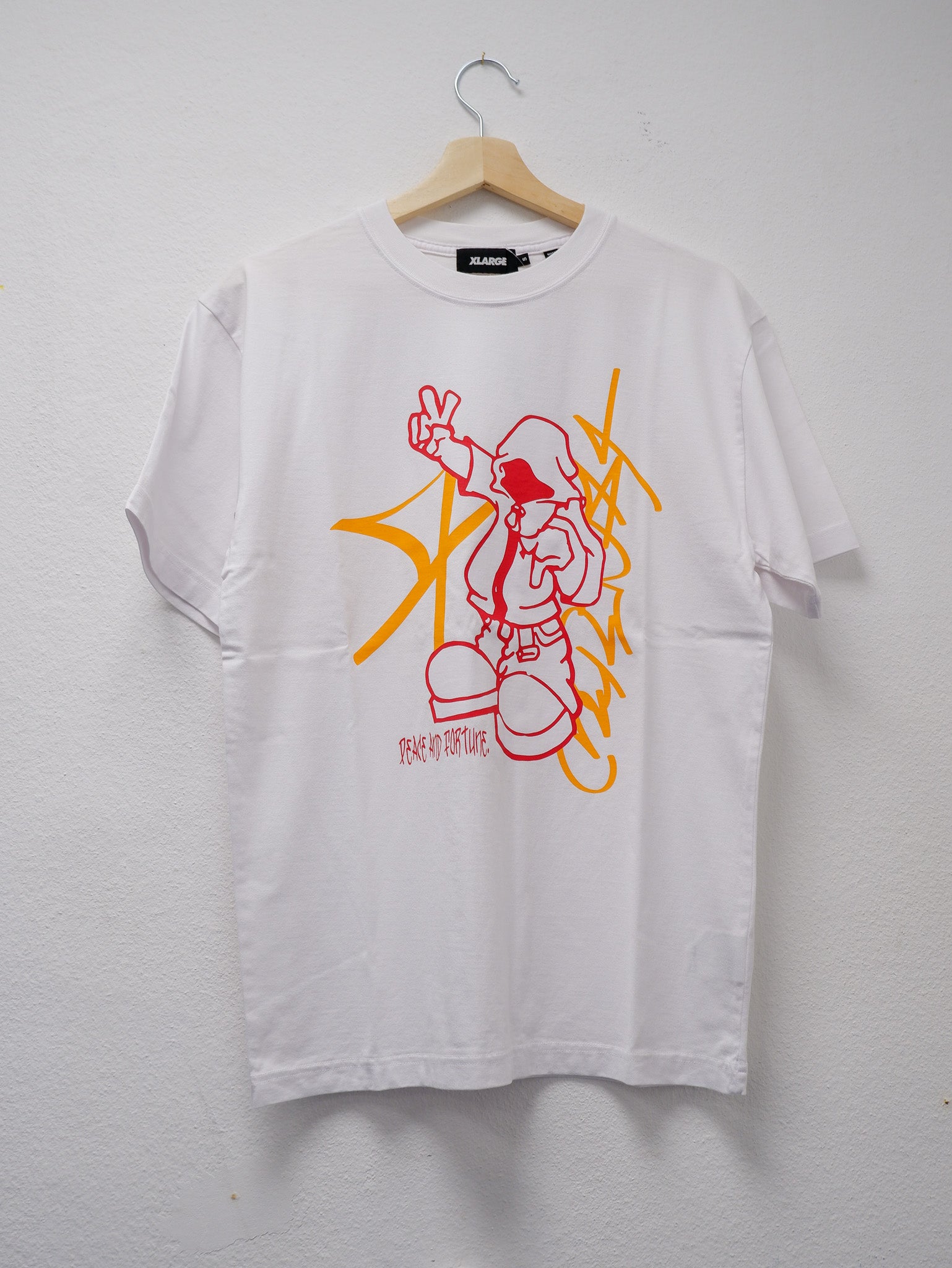 PIGMENT DYED PEACE AND FORTUNE S/S TEE
