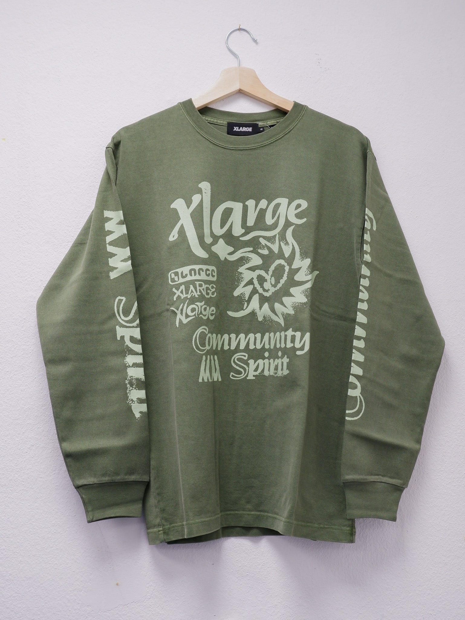 PIGMENT DYED COMMUNITY SPIRIT L/S TEE