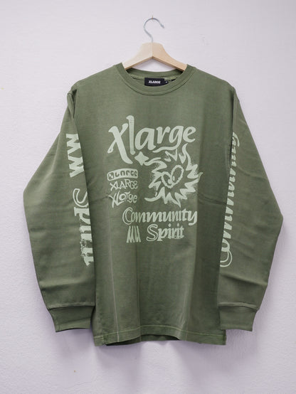 PIGMENT DYED COMMUNITY SPIRIT L/S TEE