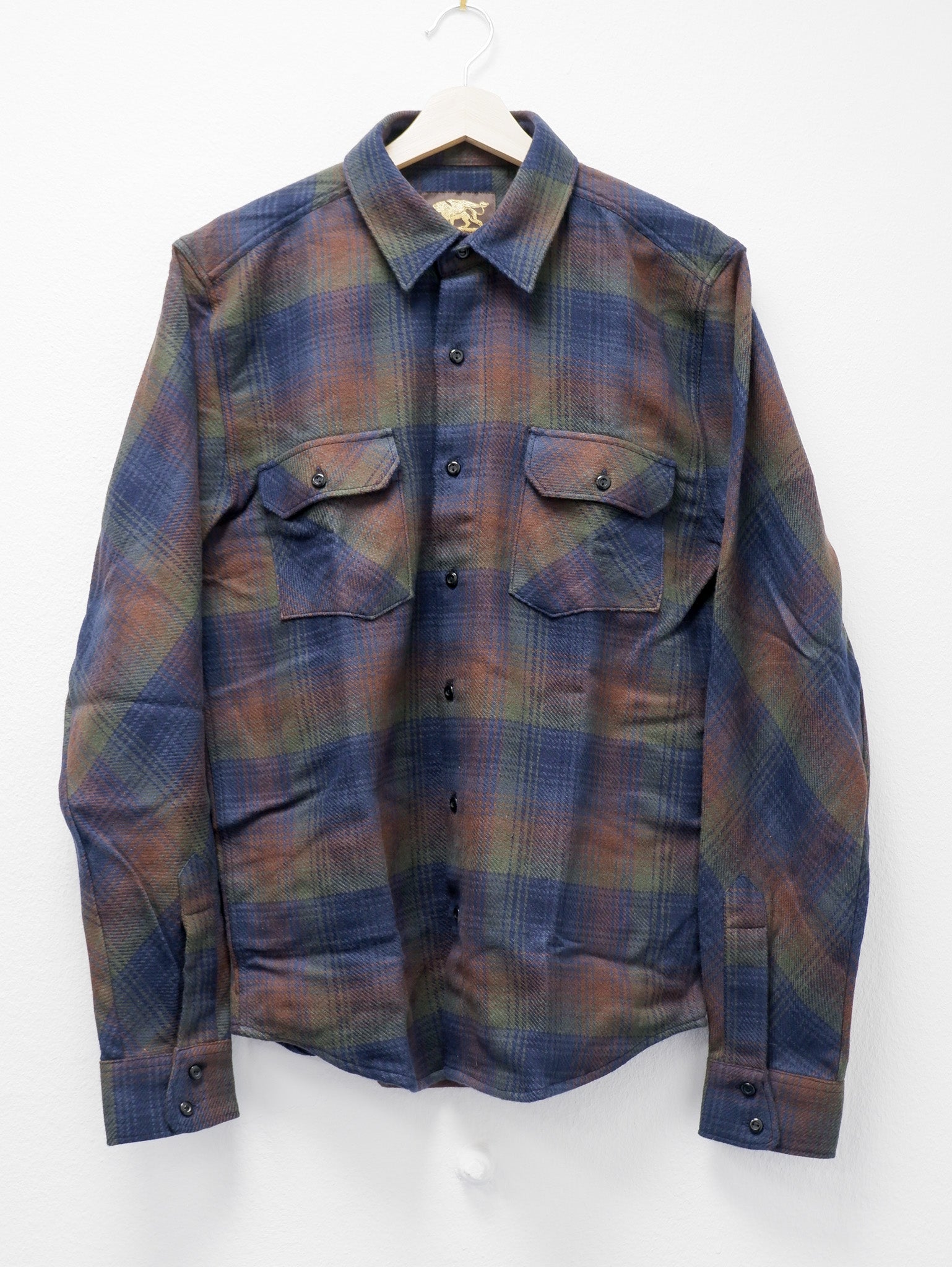 BRYSON SHIRT– Flannel Check (Dark Green / Wine / Black / Navy)