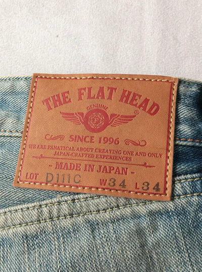 FN-D111C 14.5 oz Wide Straight Jeans