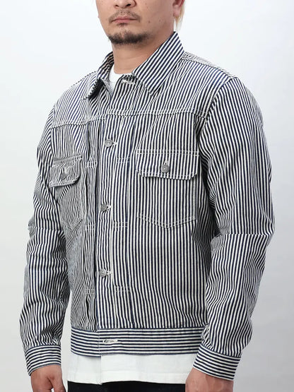 JACKET - 10.2oz HICKORY JACKET #FN-OJ-D801