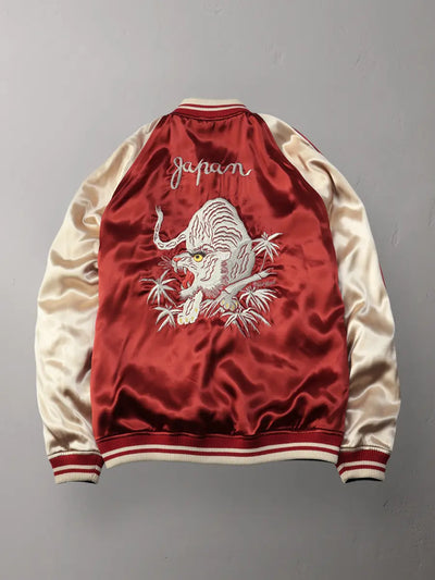FN-OJ-SV006 Souvenir Jacket TIGER & FIVE-STORY PAGODA