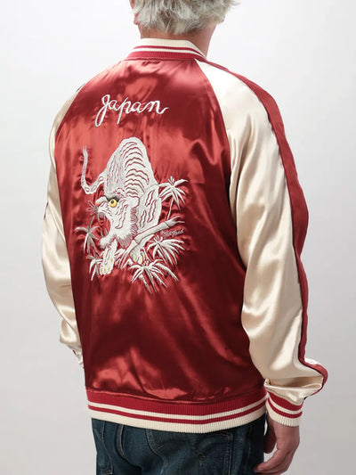FN-OJ-SV006 Souvenir Jacket TIGER & FIVE-STORY PAGODA