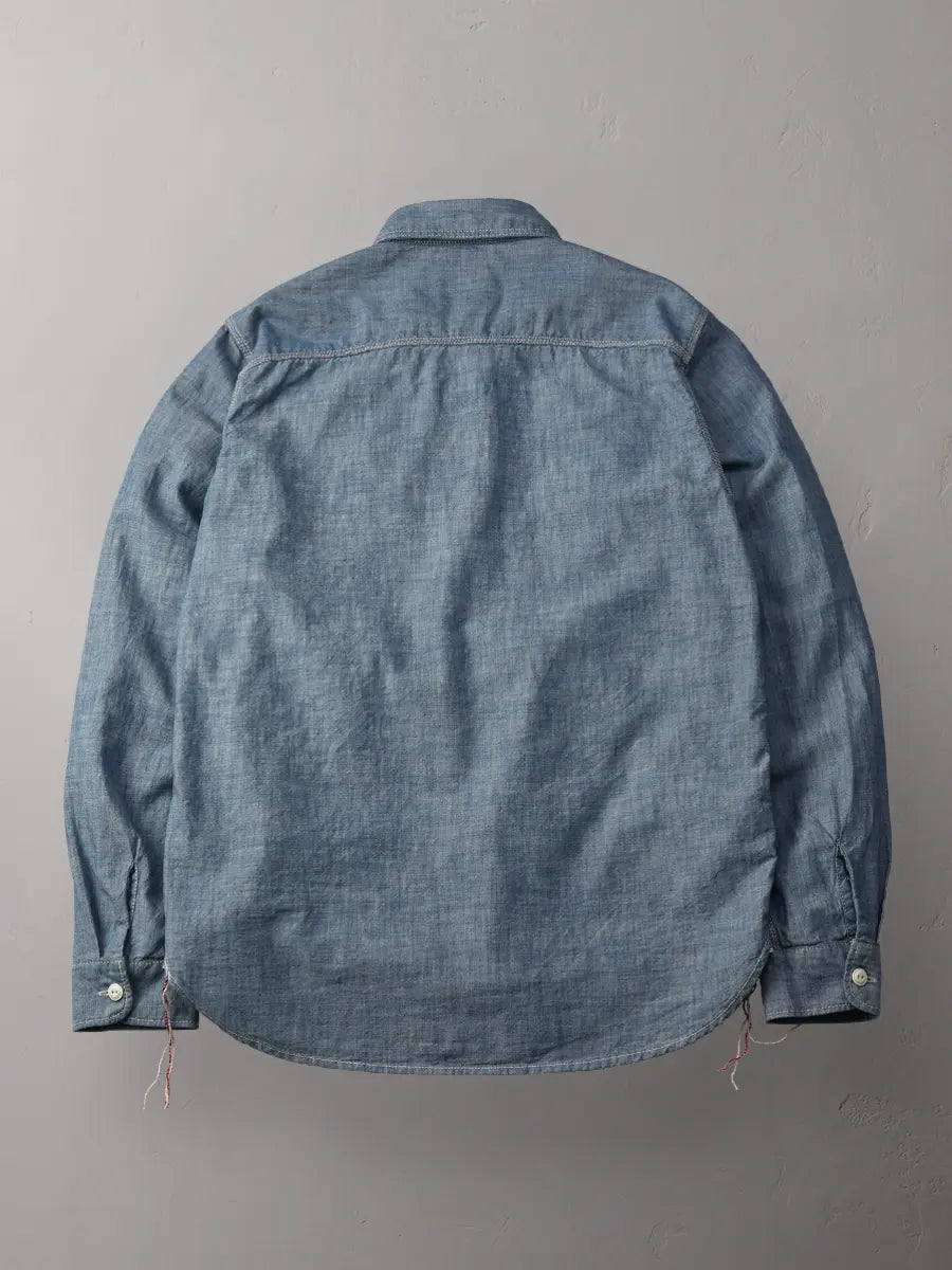 FN-SCK-010L CHAMBRAY WORK SHIRT