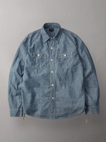 FN-SCK-010L CHAMBRAY WORK SHIRT