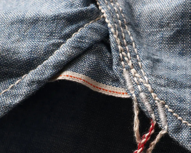 FN-SCK-010L CHAMBRAY WORK SHIRT