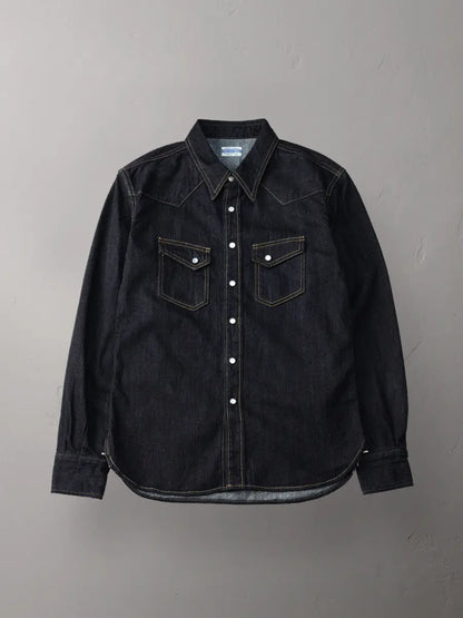FN-SDW-001L 10oz DENIM WESTERN SHIRT