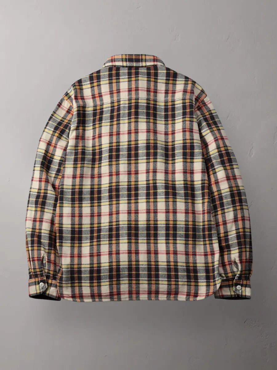 FN-SNR-014L FLANNEL CHECK WORK SHIRT