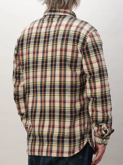 FN-SNR-014L FLANNEL CHECK WORK SHIRT
