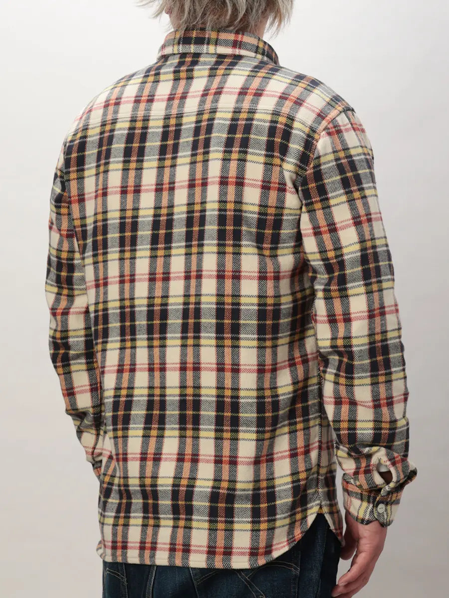 FN-SNR-014L FLANNEL CHECK WORK SHIRT