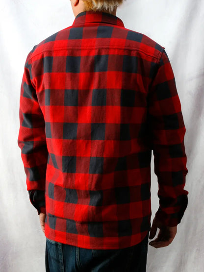 Flannel Workshirt Block Check #FN-SNR-101L