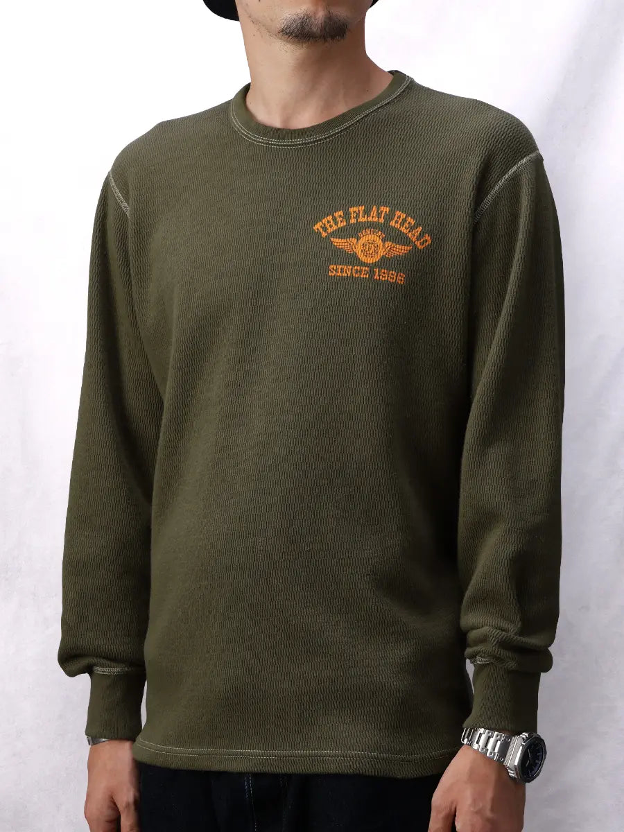 THERMAL L/S T-SHIRT - FLYING WHEEL #FN-THL-203
