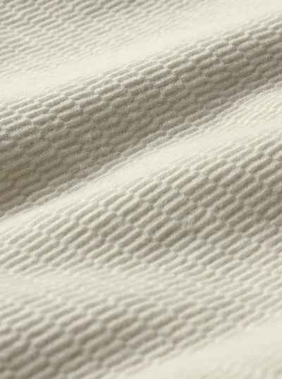 FN-THLH-004 Henley Thermal – Waffle Knit Longsleeve IVORY