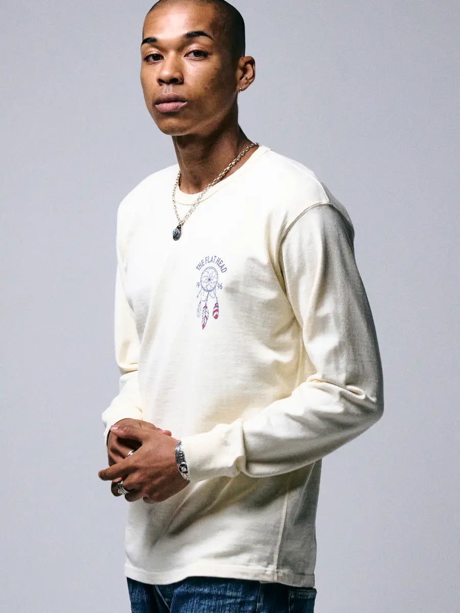 FN-TML-105 – Long Sleeve T-Shirt South Dakota, Ivory