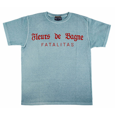 LE TRICOT FLEURS DE BAGNE "Fatalitas" Light Blue