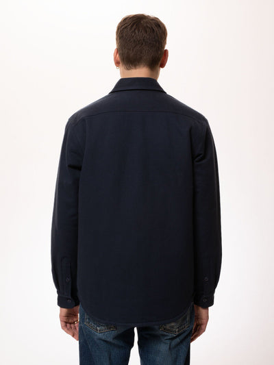 GLENN PADDED SHIRT NAVY