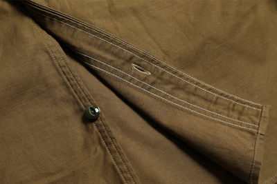 HARVEST BACK SATIN SHIRT / TR25AW-402 – Khaki