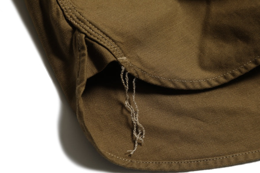 HARVEST BACK SATIN SHIRT / TR25AW-402 – Khaki