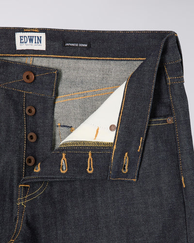 EDWIN ED-47 – Red Listed Selvage Denim 14 oz – Blue Unwashed