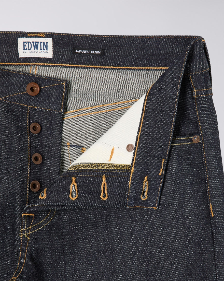 EDWIN ED-47 – Red Listed Selvage Denim 14 oz – Blue Unwashed