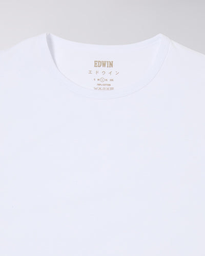 EDWIN DOUBLE PACK T-SHIRT – White