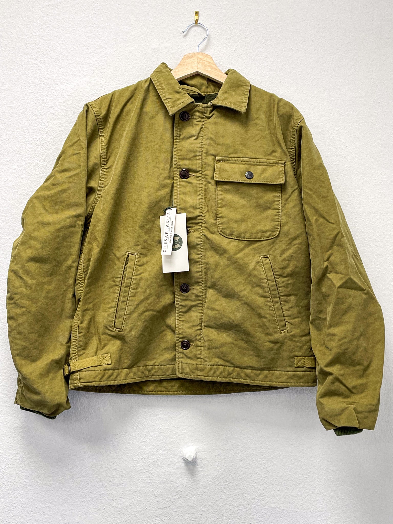 A2 Deck Jacket – Military Green