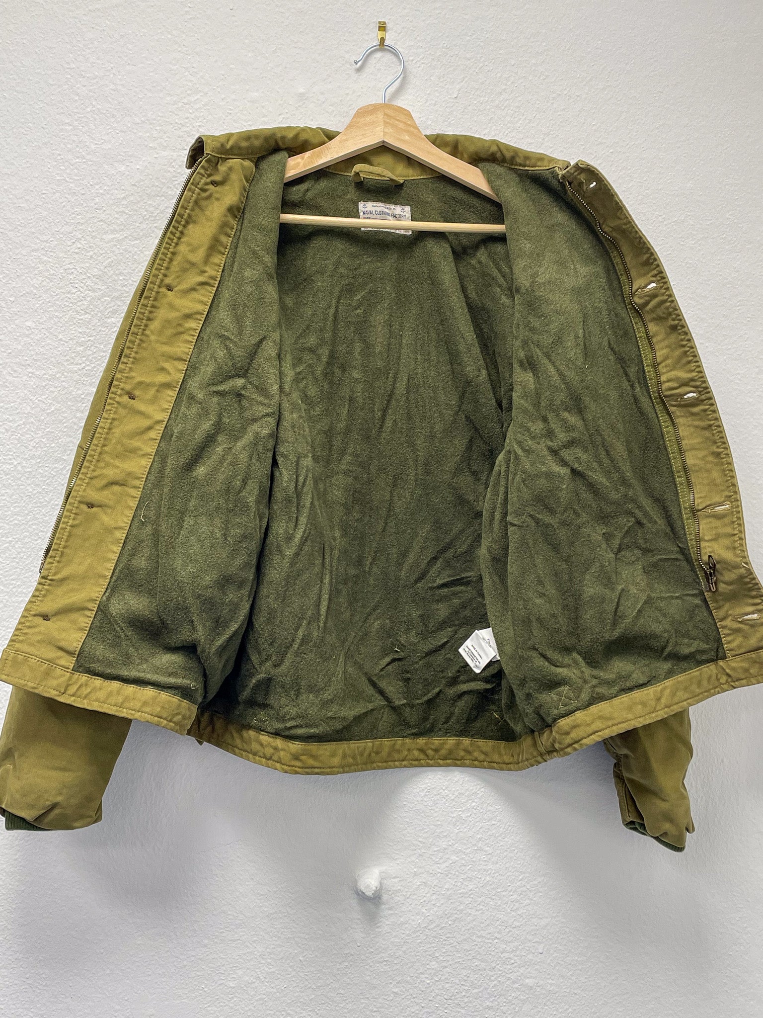 A2 Deck Jacket – Military Green