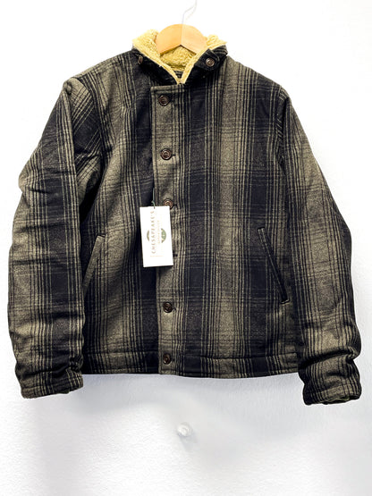 N1 DECK JACKET Wool Check Wilson/Check Green