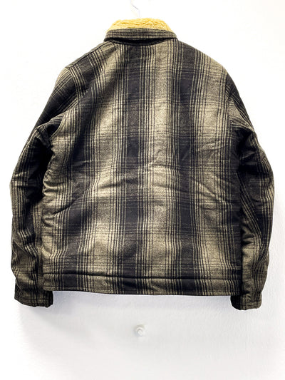 N1 DECK JACKET Wool Check Wilson/Check Green